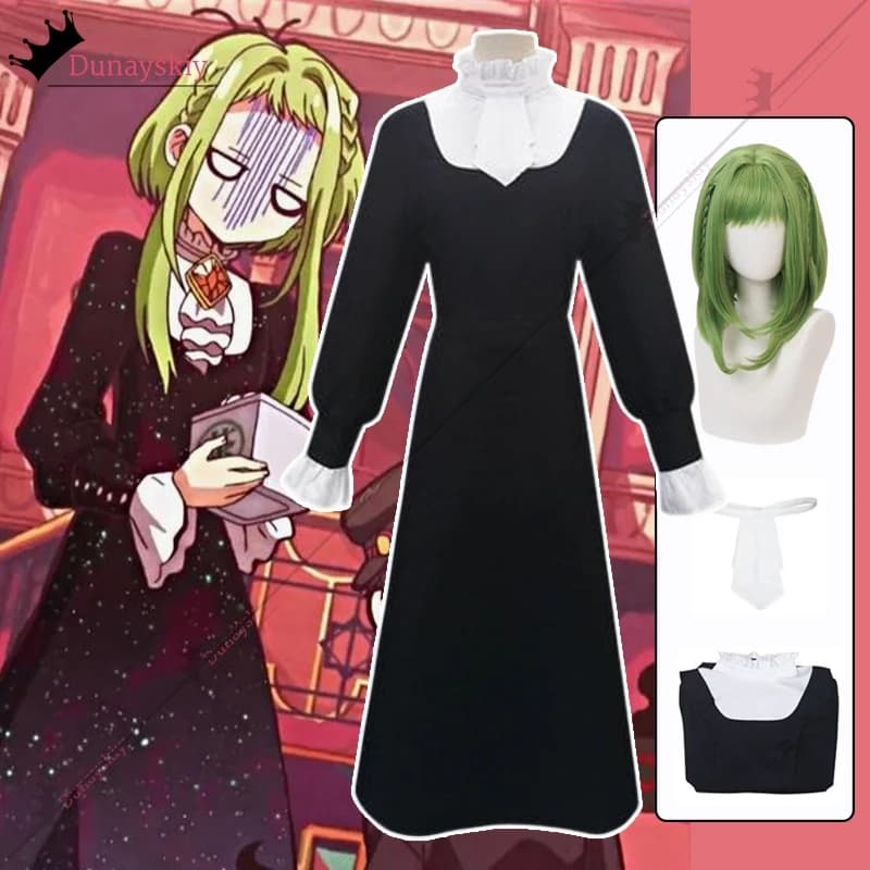 Nanamine Sakura Abiti Cosplay Costume Hanako-kun legato all'inodoro Anime Nun Vestito da prestazione sexy Costumi di Halloween da donna