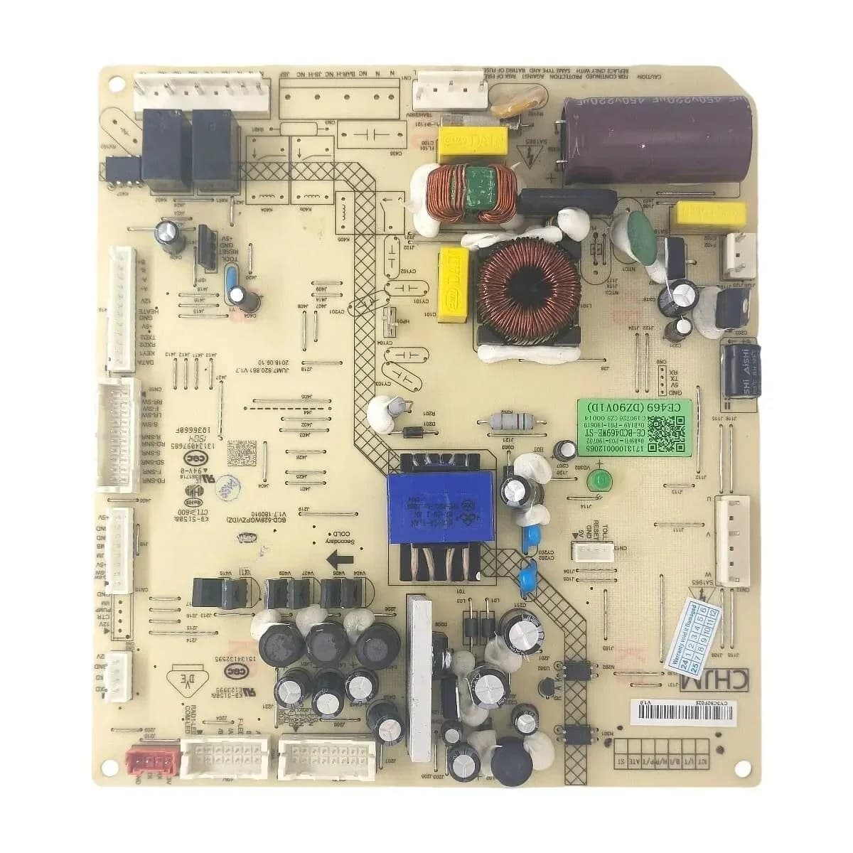 TuyaNew Per Midea Frigorifero Computer di Bordo 17131000012065 CE-BCD469WE-ST DZ90V1D Parti del Frigorifero Alexa Google Assistant