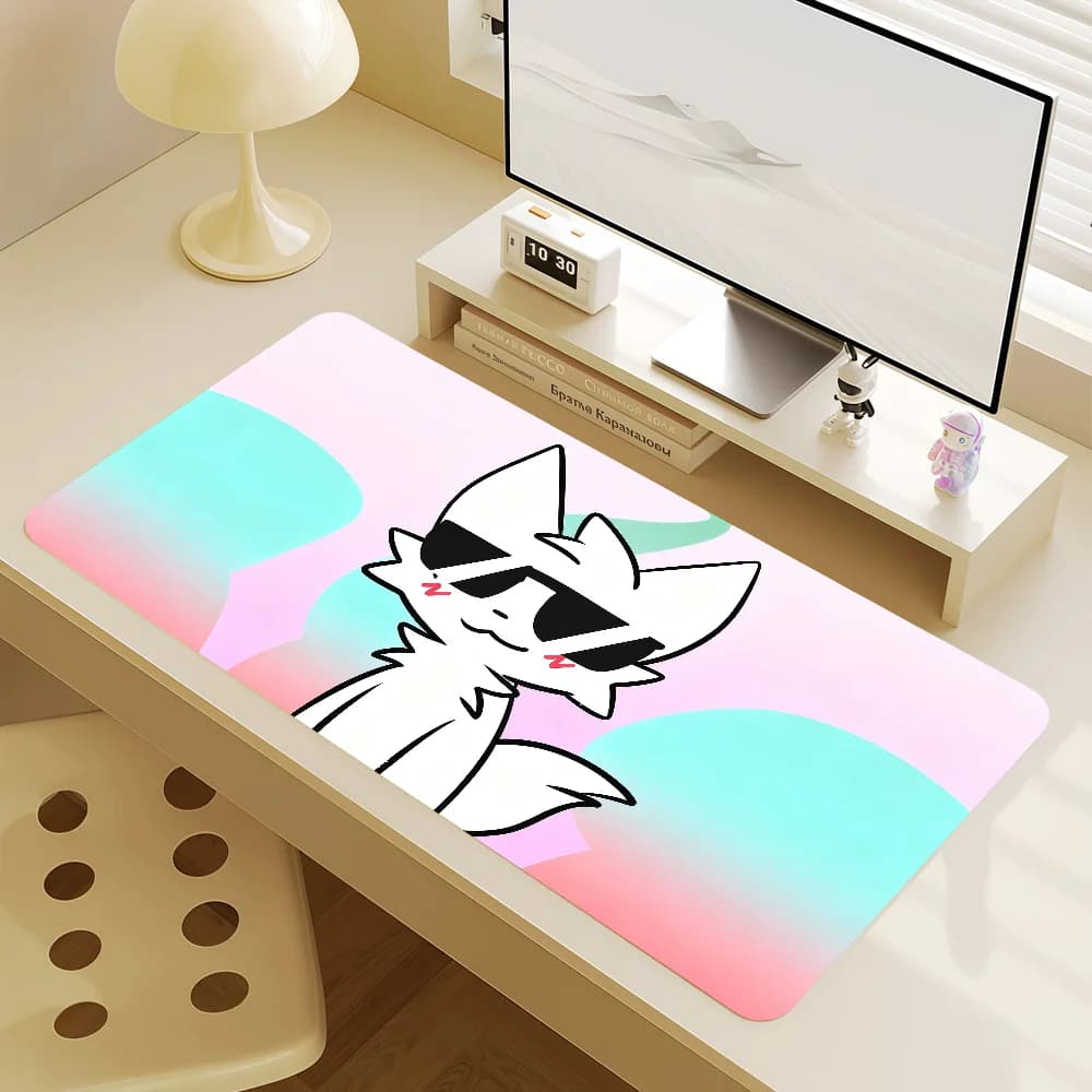 Mouse Pad Game MousePad Non-slip Lockedge Boykisser Office C-Changed Student Gaming Thickened Large Writing Puro Pad Cushion