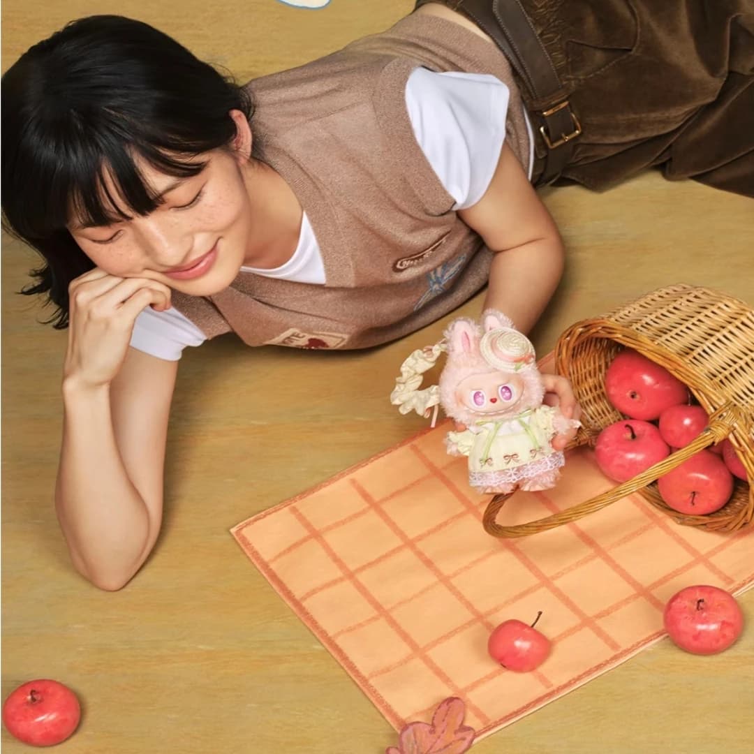 POP MART FINDING LABUBU Series MOKOKO Vinyl Plush Pendant Blind Box Original Toys Mystery Box Doll Cute Anime Figure Ornament
