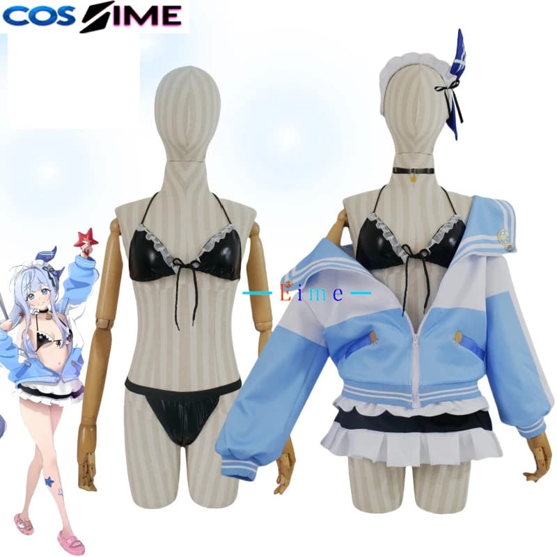 Costume Cosplay di Nikke Anker, Abito Sexy da Marinaio, Uniforme per Feste di Halloween, Abbigliamento Anime su Misura