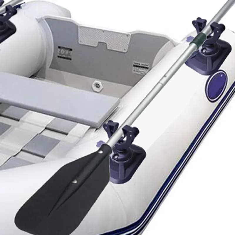 Supporto per pagaia per gommone in PVC supporto gonfiabile per Kayak Oar accessori per la pesca in barca supporto per Paddle Clip per Paddle