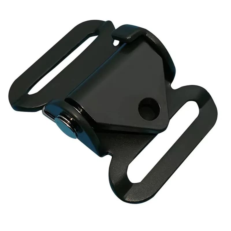 Buckle for luggage 2 pieces with hole to draw the rope quickly adjust the length of the pressure buckle curtain sleeping bag metal buckle