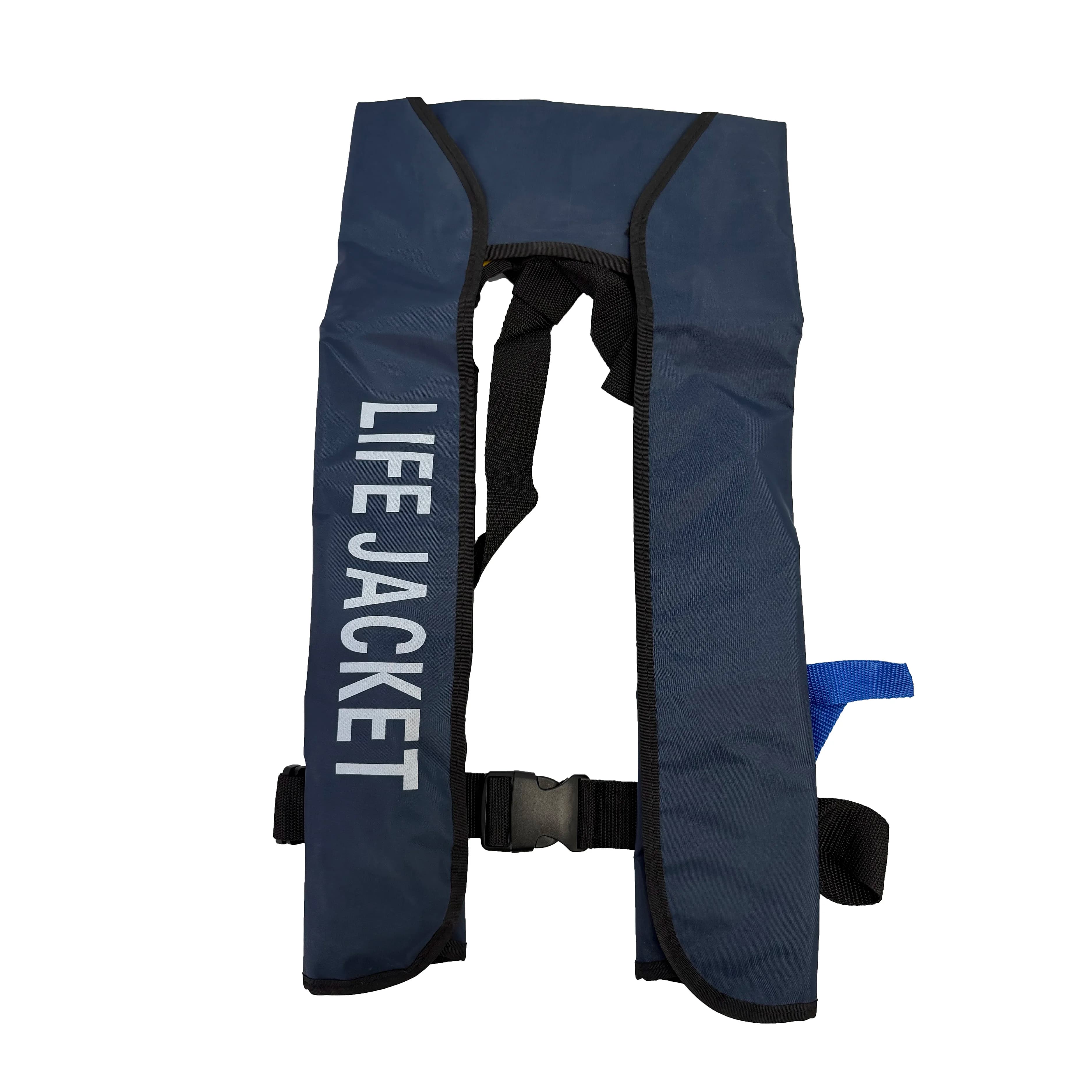 Giubbotto di salvataggio gonfiabile manuale automatico per pesca, surf, nuoto, zattera, barca, paddleboard, giacca di sopravvivenza, rafting, canottaggio, senza bottiglia