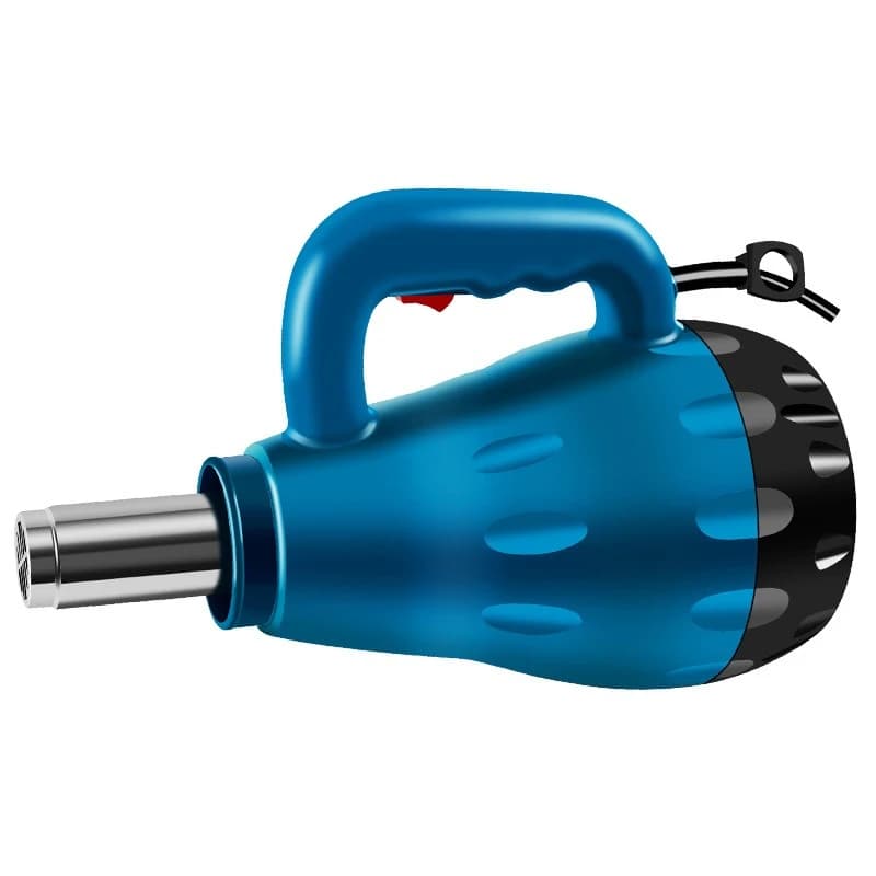 High temperature storm gun, powerful industrial hair dryer, stone heating drying gun, blowing water, blowing snow