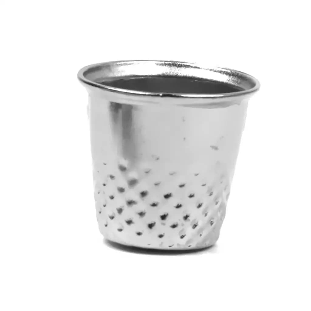 High Quality Metallic Sewing Thimble Needlework Tool for Vintage Sewing Kit Canvas Leather DIY