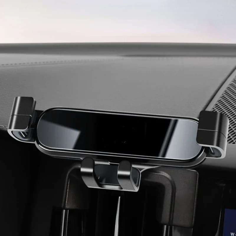 Per Volvo XC60 S90 S60 XC40 XC90 V90 ABS argento presa d'aria per auto supporto per cellulare supporto di navigazione GPS accessori per auto
