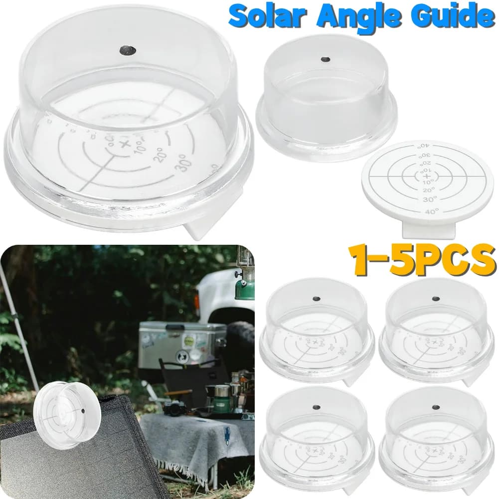 1-5PCS Cercatore angolare solare Trova l'angolo ottimale Migliora l'efficienza dell'energia solare Regolazione dell'angolo solare per strumenti di pannelli solari