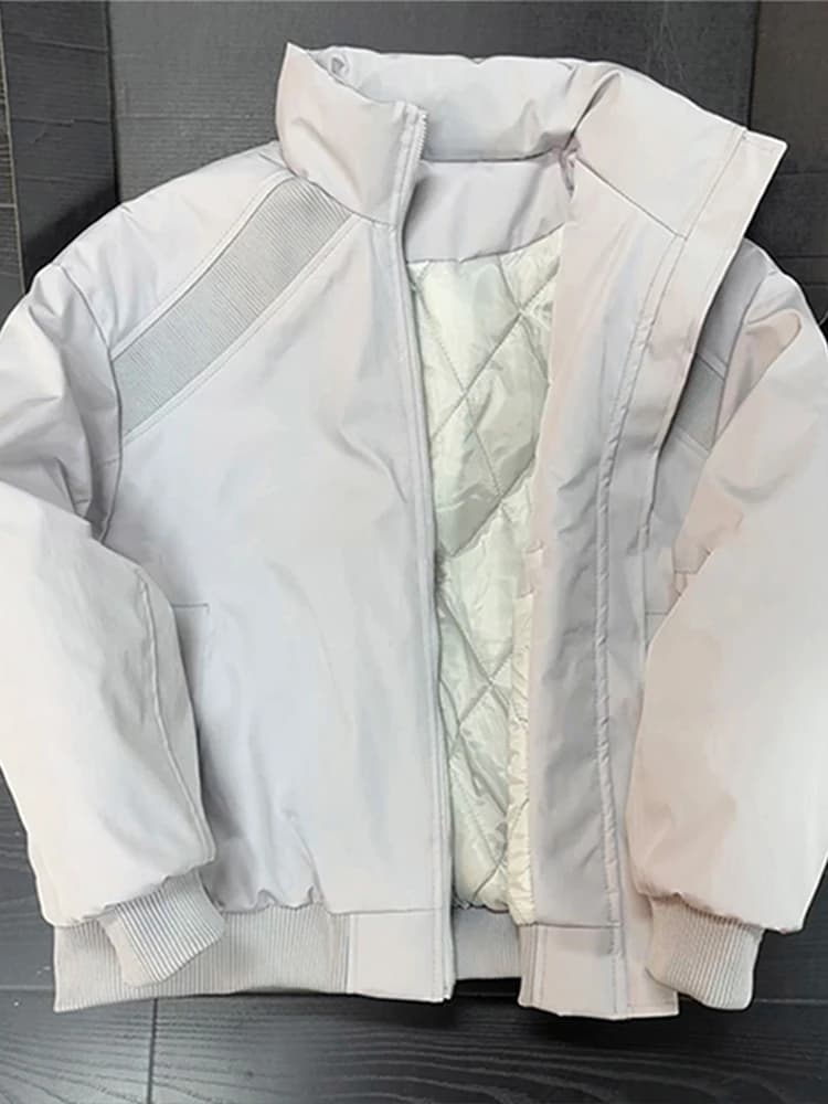 Bomber Jacket American Pilot Style, Men's Cotton Sports Coat, Winterwear Cleanfit, Cotton Baseball Jacket