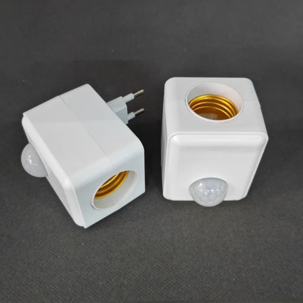New E27 Screw Grip with Human Induction Portalampada Wall Grip with Intelligent Portalampada Motion Sensor with Time Lag