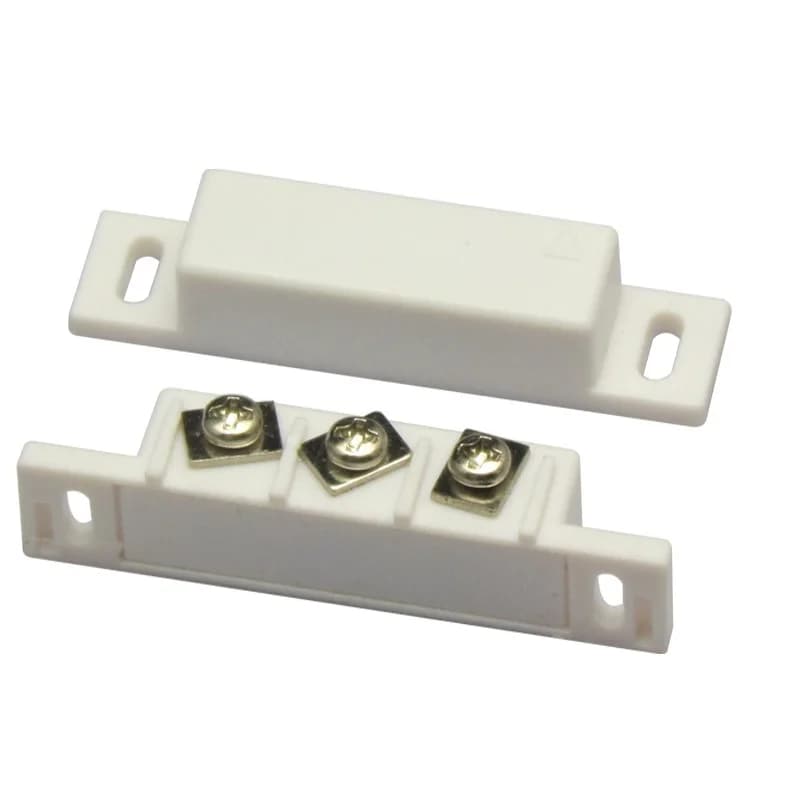 10PCS 3 porte Wired Door Window Sensor Detector interruttore magnetico NO NC Door Sensor