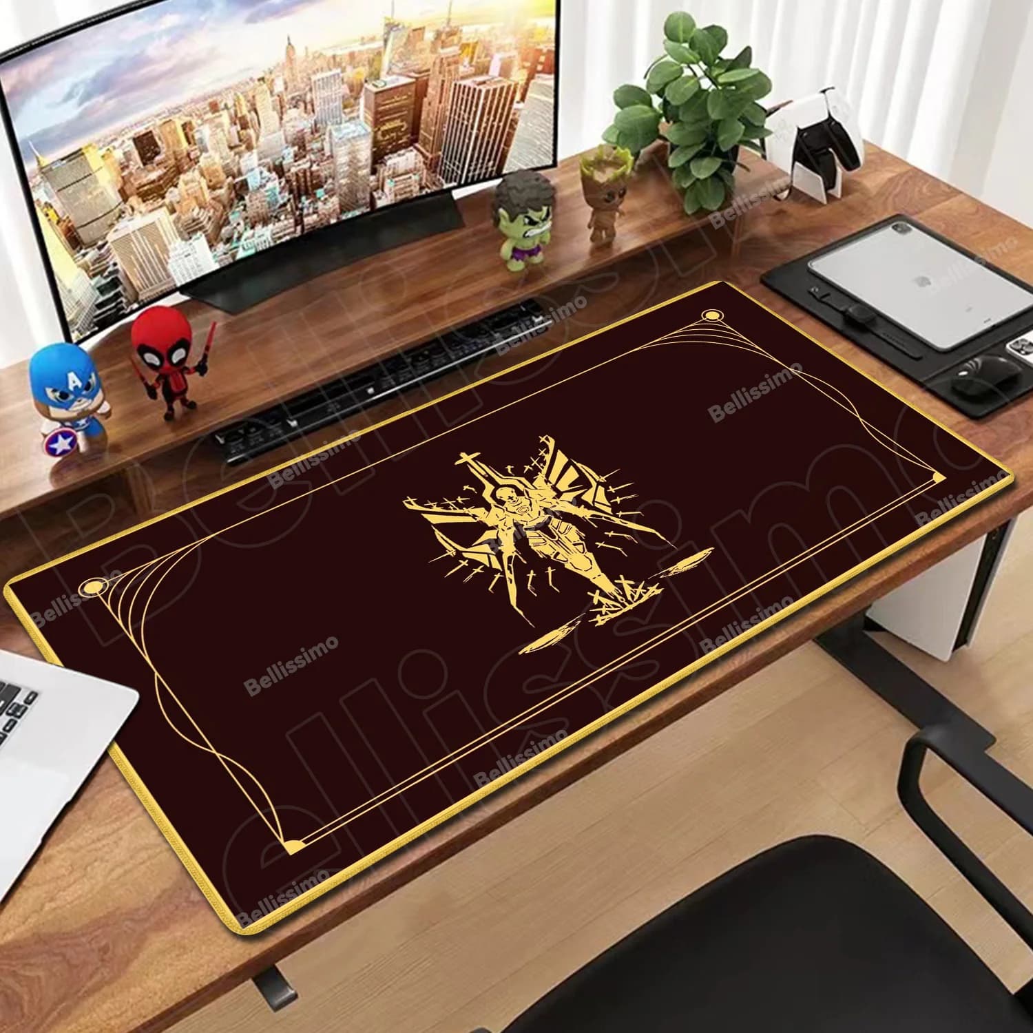 Fast-paced retro shooter ULTRAKILL Mouse Pad Computer PC Accessory Pads Gaming Rubber MousePad keyboard Office Mouse Mat Gamer