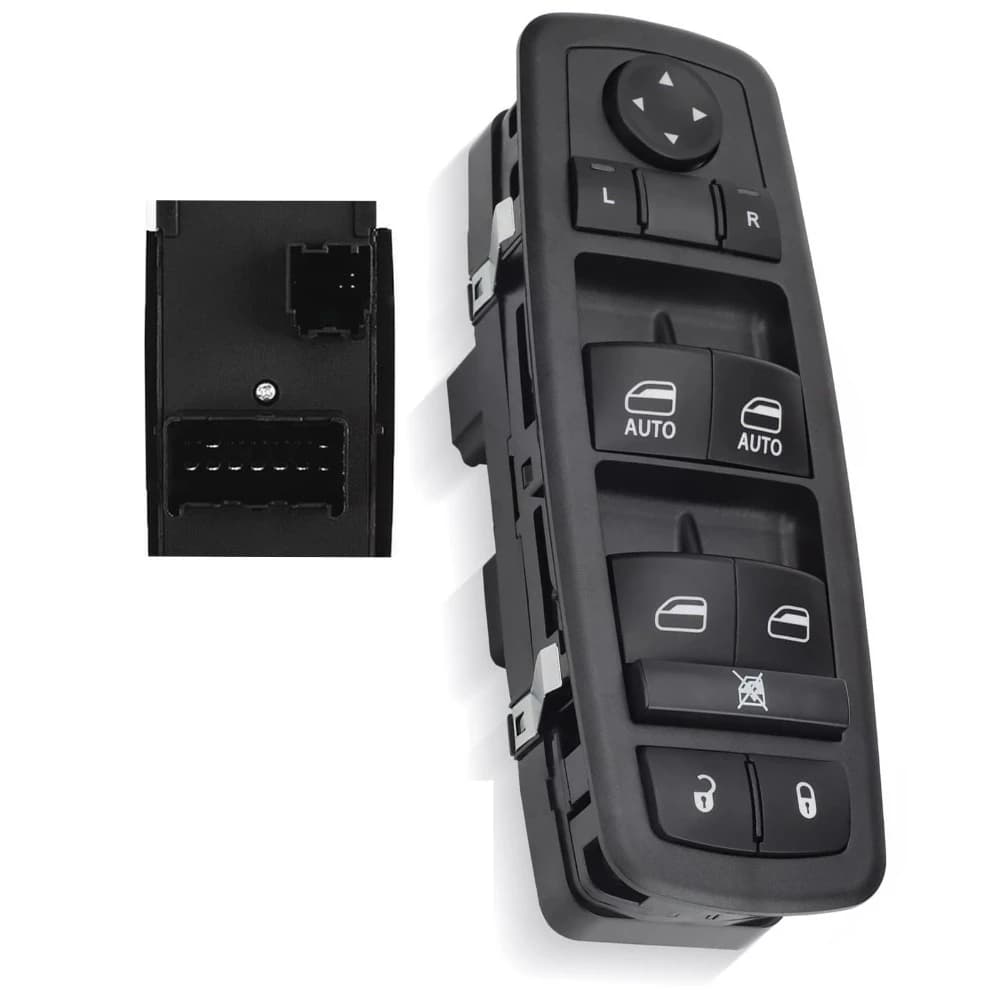 Interruttore Principale di Controllo Finestrini 4602863AB per Dodge Ram 1500 2500 3500 2009-2012, 4602863AC 4602863AD
