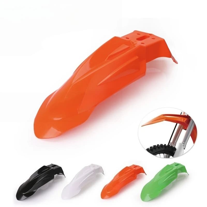 Per CRF150/230F KLX125 KLX250 XCF SXF FKY per Moto Parafango Anteriore Parafango Pit Dirt Bike Parafango Copertura Del Corpo In Plastica