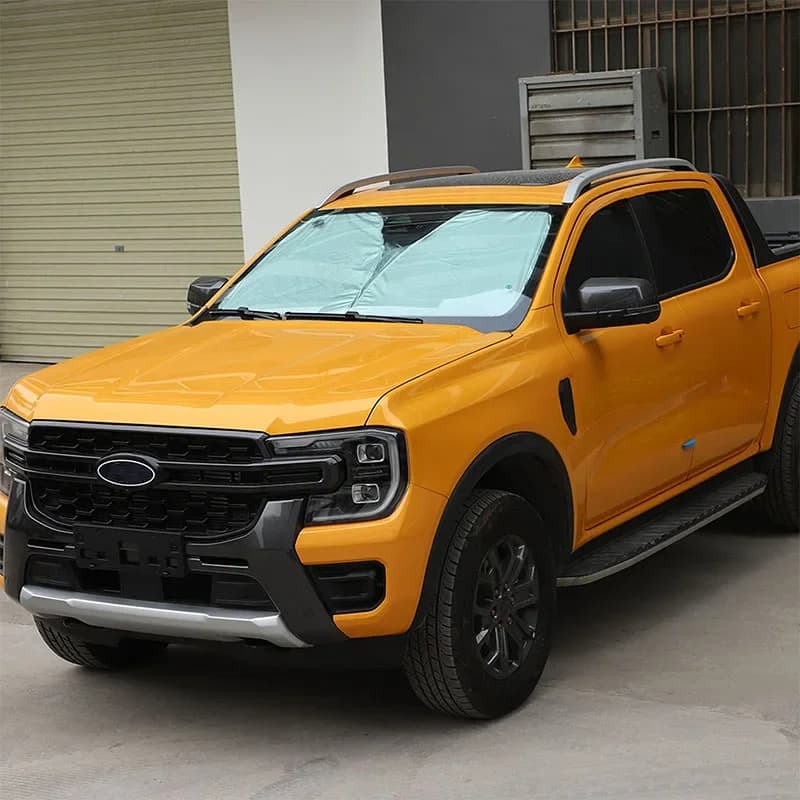 Per Ford Ranger 2015-2023 Auto Nano-Isol Parabrezza Parasole Finestra Anteriore Parasole Visiera Accessori Per Interni Auto