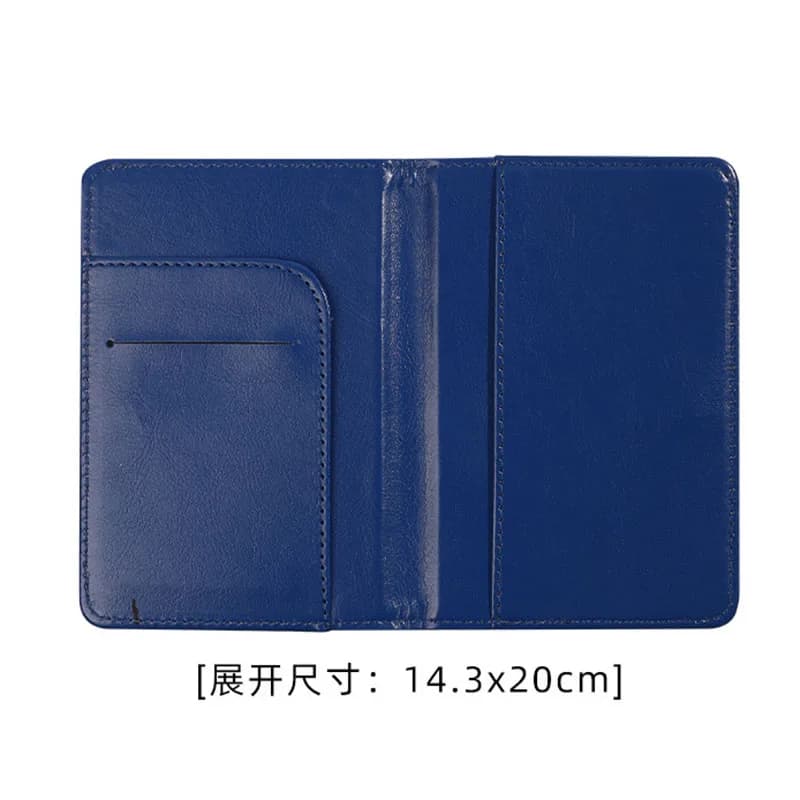 Multi Card Slot Passport Wallet Documents Case Passport Cover Id Card Holder Travel EssentialsPU Leather DRID Passport Holder