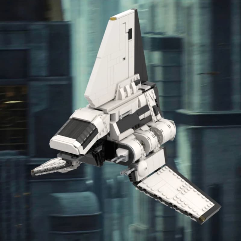 MOC Space Flight Series ISB Shuttle Variant UCS Building Block Modello di assemblaggio Ragazzo Puzzle Giocattolo Tecnologia Mattoni Regali di Natale