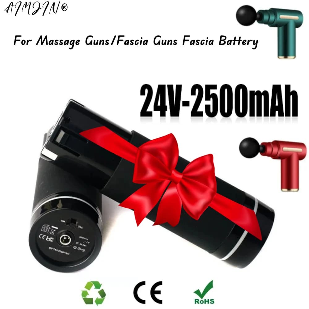Original 24V 2500mAh battery for massage gun/pistol for band, suitable for special battery for PHOENIX A1A2 beard band gun