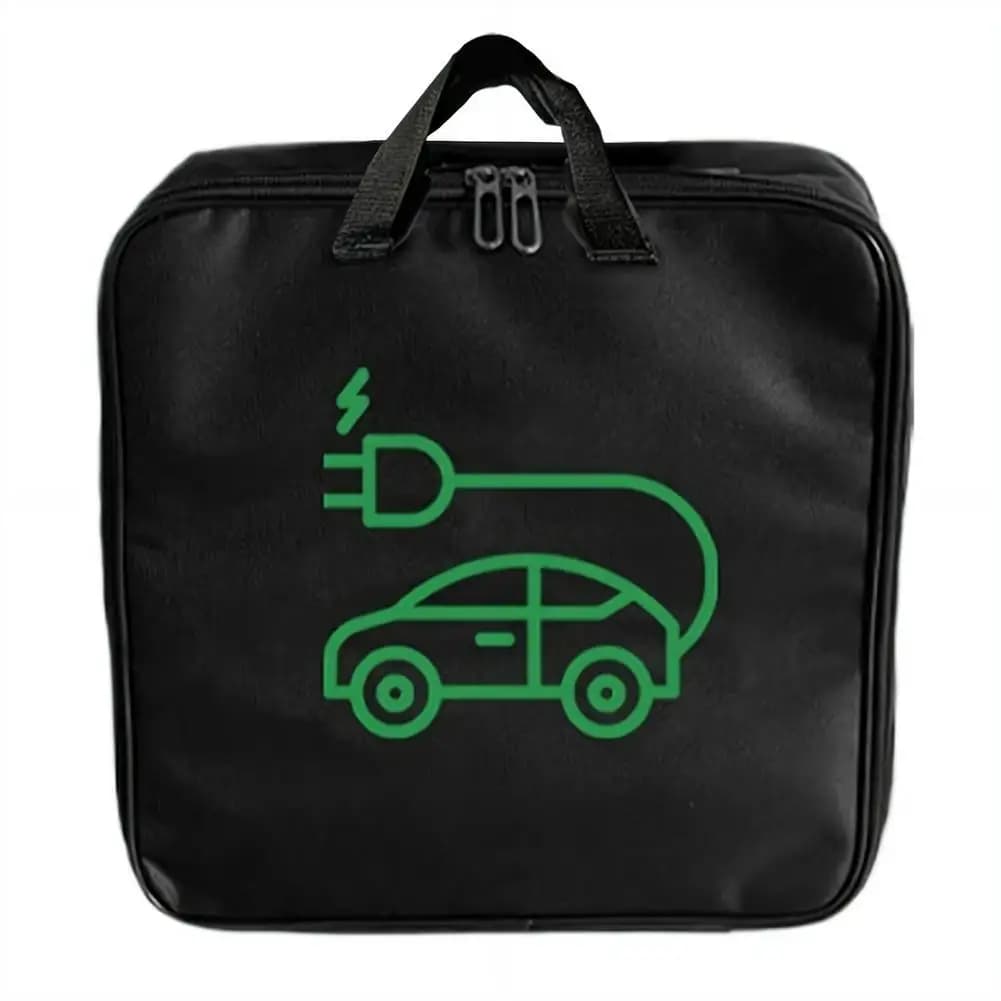 Borsa portaoggetti impermeabile per caricabatterie auto elettrica, con maniglia, per cavi e pistola di ricarica EV - 1 pz.