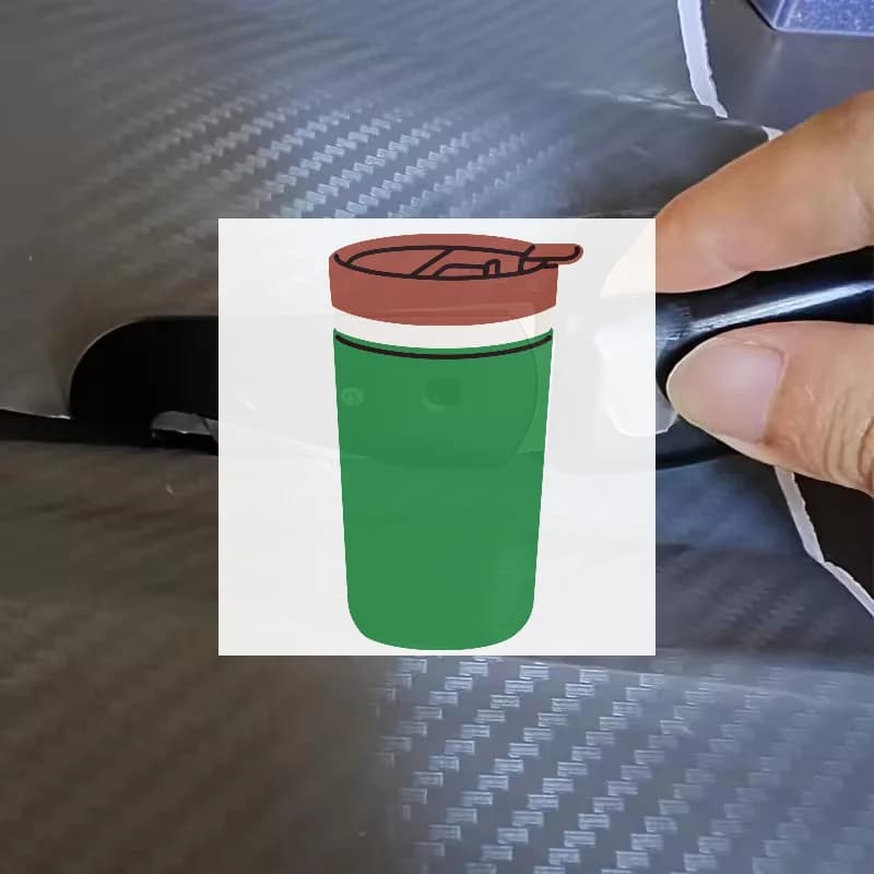 Vinyl Knife Wrapping Paper Backing Slitter Cutter Film Cutting Knife With Hidden Blade Film Safety Utility Knife For Car Tintin
