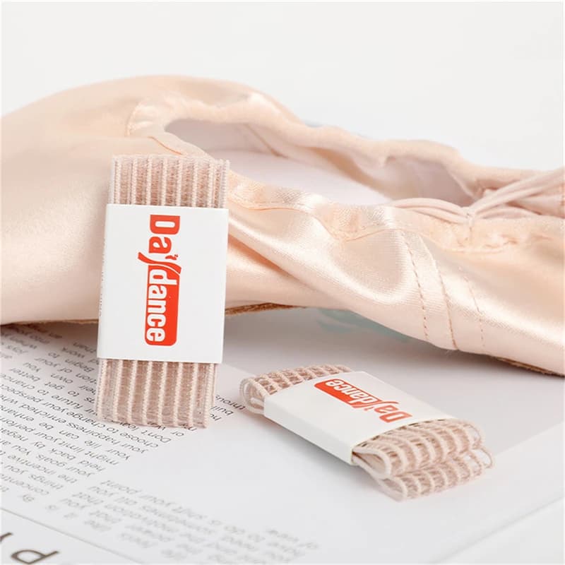 Scarpe da punta da balletto Accessori Fasce elastiche Invisibili Rafforzare la fascia elastica Scarpe da balletto in pizzo Fasciatura Una striscia da 35 cm Nuovo