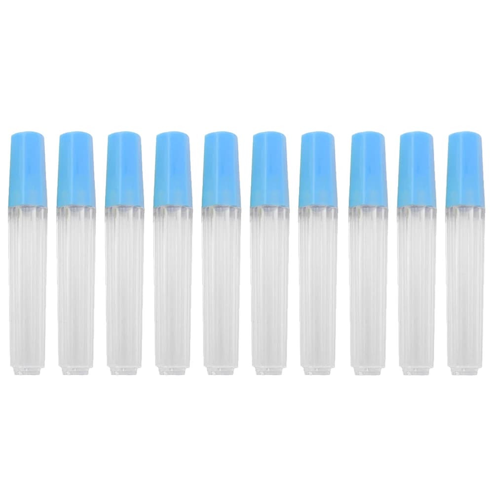 Knitting Needle Storage Solution Clear Plastic Box Design Suitable for Various Sewing and Crafting Needs 10pcs