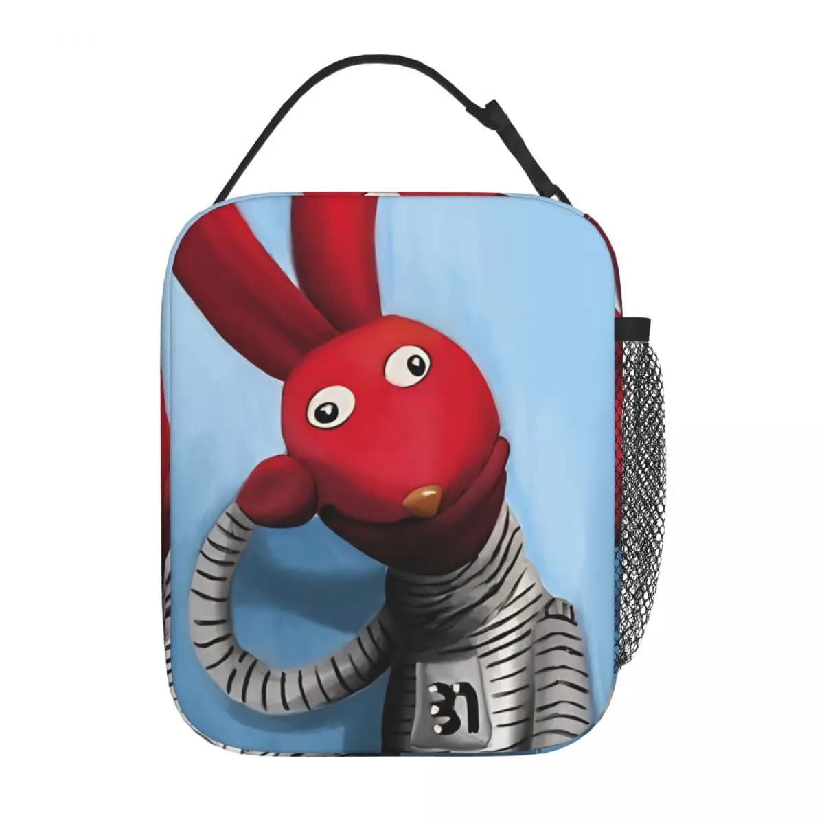 Borsa termica per il pranzo Juan Carlos Bodoque, riutilizzabile Contenitore per pasti 31 Minutos Cartoon Large Tote Lunch Box College
