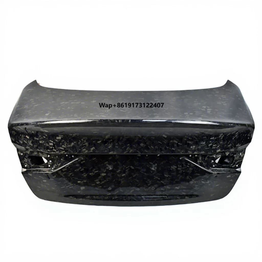 Coperchio Baule Posteriore in Fibra di Carbonio Forgiata Stile CLS Personalizzato per INFINITI Q50 2014-2017