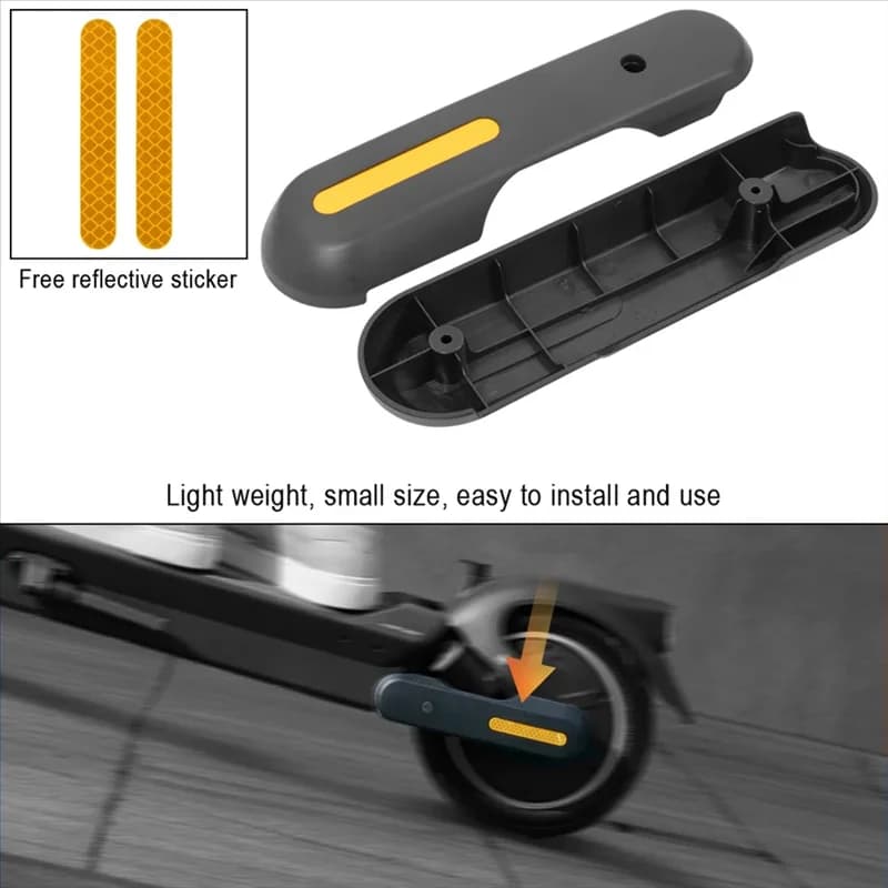 ABHT-Per Segway Ninebot Max G2 G65 Scooter Elettrico Decorativo Copertura Posteriore Riflettente Sinistra Destra Trim Borsette Parte