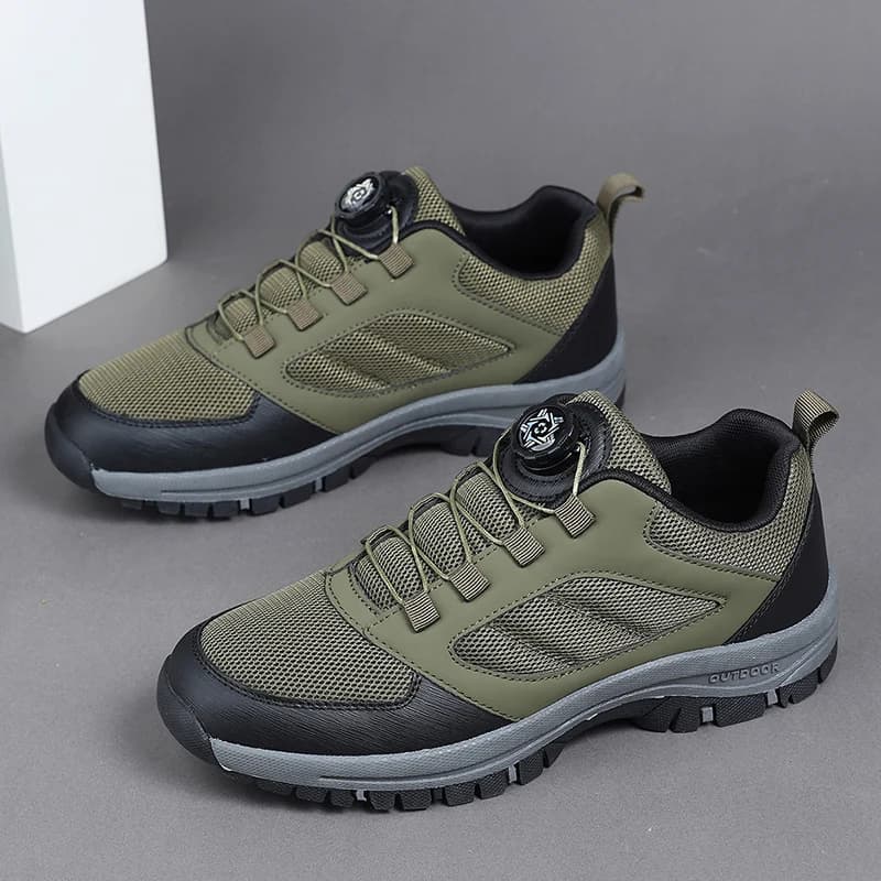 Lightweight and flexible men's sports shoes for outdoor activities, casual trekking shoes and hiking without restrictions