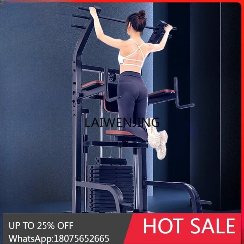 MJY Pull-up Belt Assist Strength Trainer with Parallel Bar