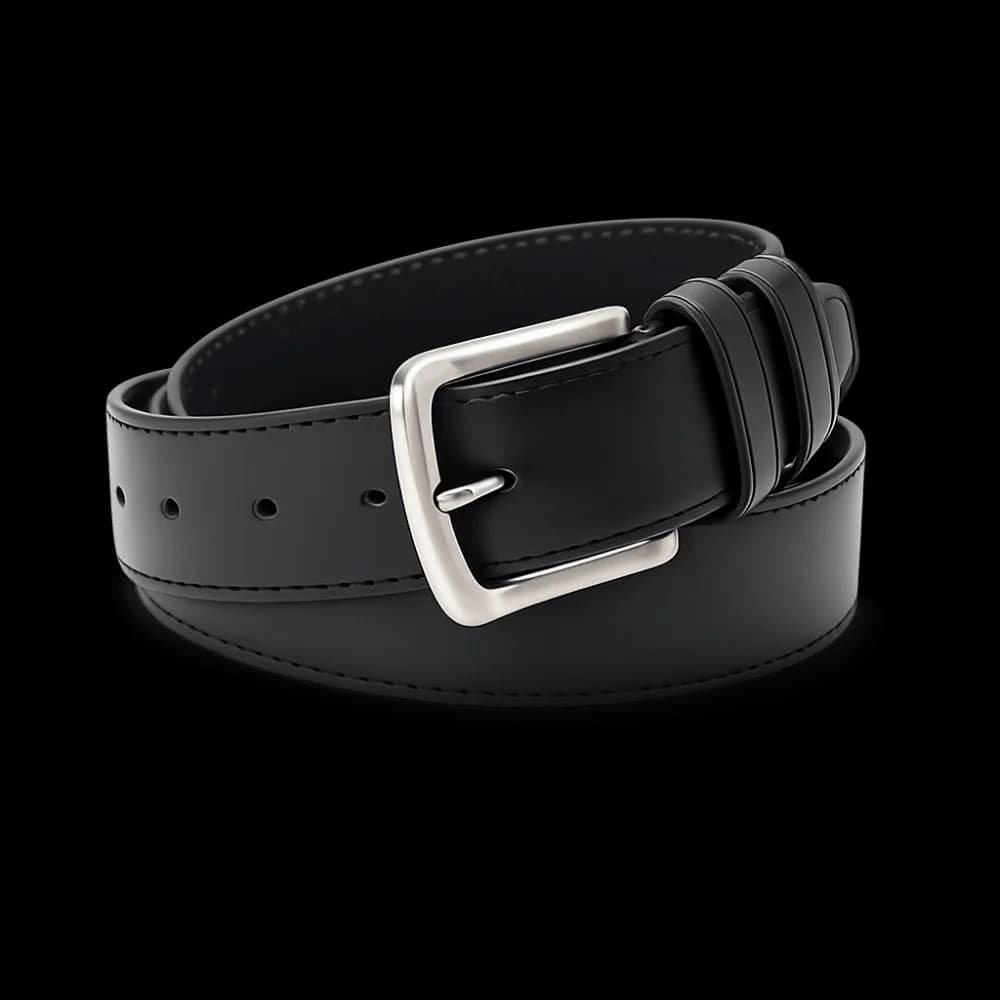 Imitation Leather Anti Theft Belt Length 115/125cm Black Security Zipper Belt Brown Buckle Hidden Money Belt Money Protection