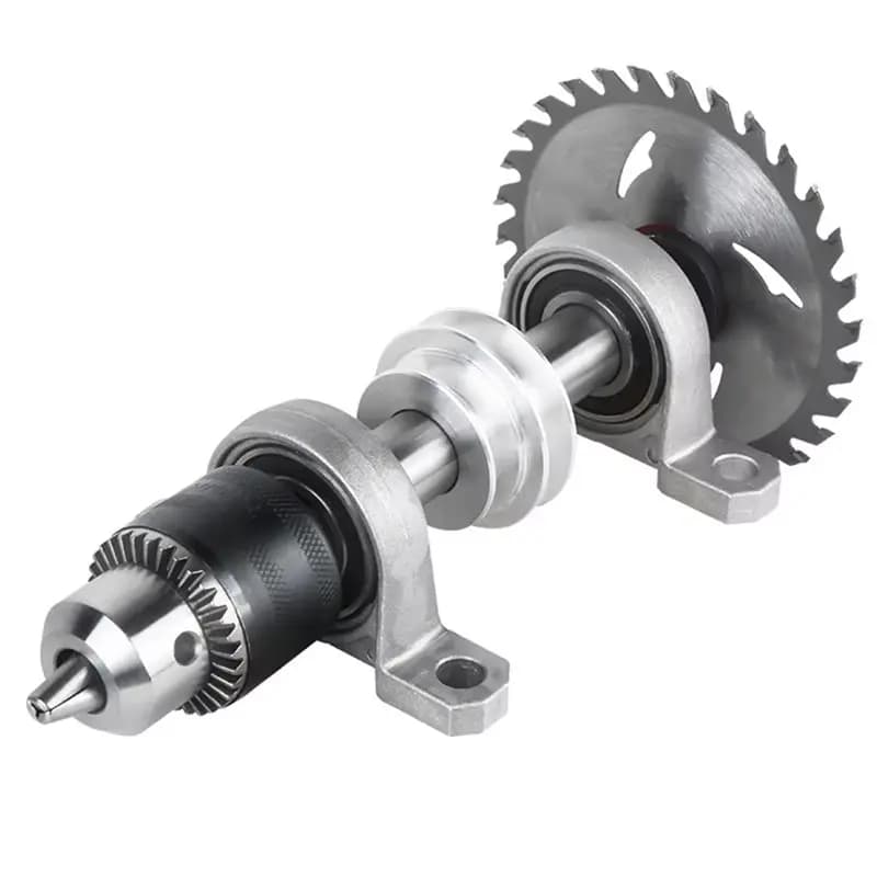 WORTHOWN-DIY Woodworking Spindle Bearing Seat Drill Chuck Set Grinding Cutting Collet Tool Kit Woodworking Cutting Machines