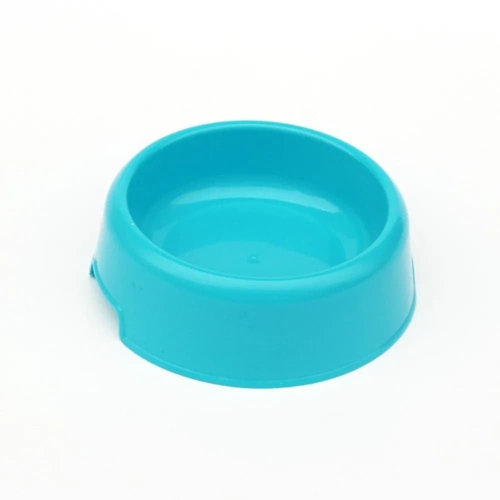 New Round Shape Cat Bowl Plastic Anti-Fall Flip Cat Food Bowl Non-slip Kitten Bowl Pet Feeding