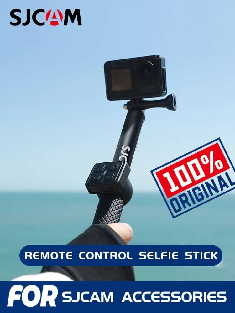 SJCAM Remote Control Selfie Stick Aluminum Monopoly for SJCAM C300 SJ6 SJ7 Star SJ8PRO SJ8PLUS SJ10 pro SJ10X C200 Action Room