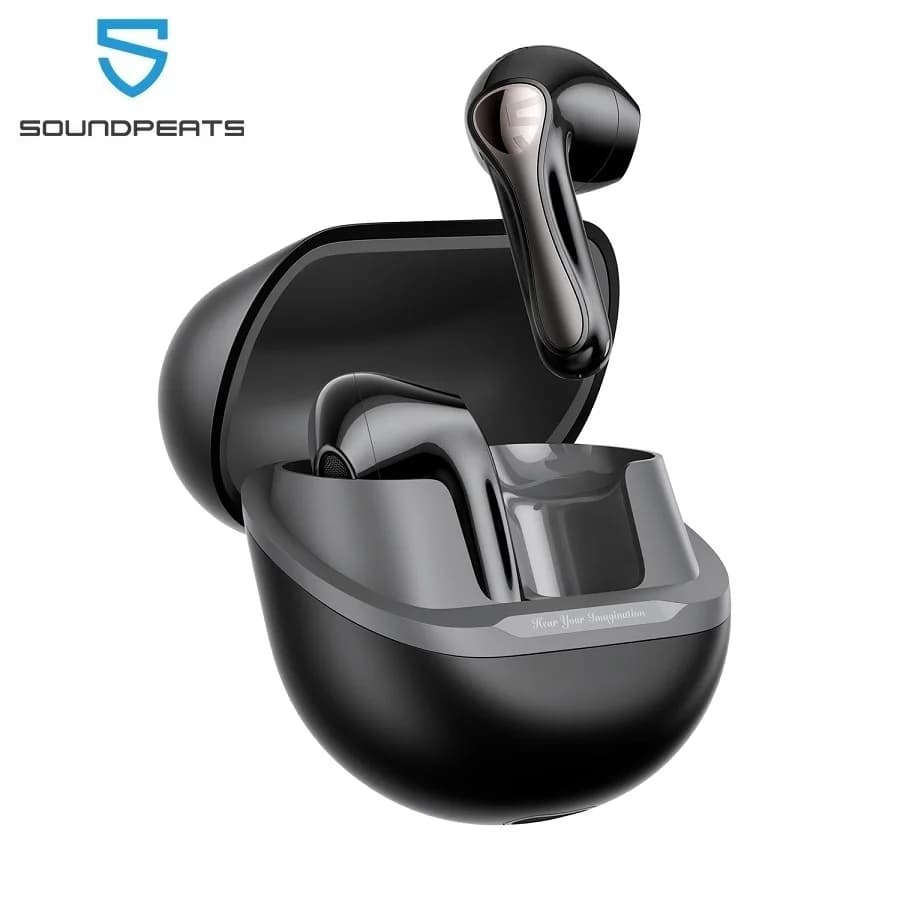 SoundPEATS Air5 Lite wireless earphones with high resolution audio, semi-in-ear Bluetooth 5.4, 13 mm driver, LDAC code, fast charging