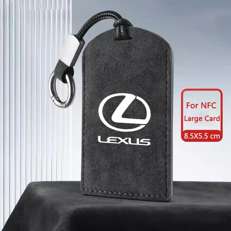 Custodia Protettiva in Pelle per Chiave Smart NFC Auto, Cover per Telecomando per Lexus F Sport ES LM GS IS NX RX LX LS RX300 Ac