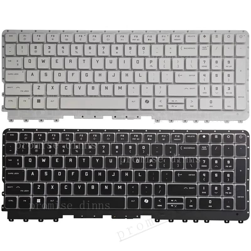 M New for For HP Omen MAX 16T-AH 16-AK 16-AK0047NR colorful RGB backlight US Keyboard TPN-I143
