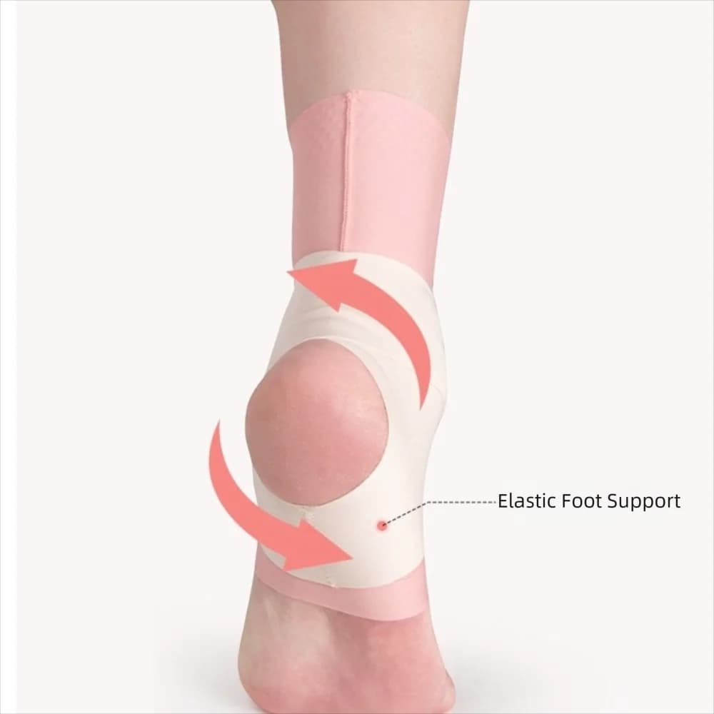 Supporto per Caviglia Ultra-Sottile Elastico Traspirante Regolabile Leggero Anti-Disarticolazione Stabilizzatore del Piede