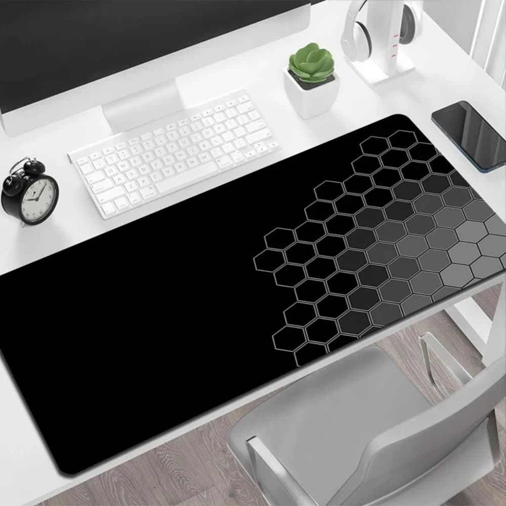 900x400 Geometric Art Large Gaming Mouse Pad Gamer Big Mouse Mat Computer Gaming Locking Edge MousePad Keyboard Desk Mice Pads