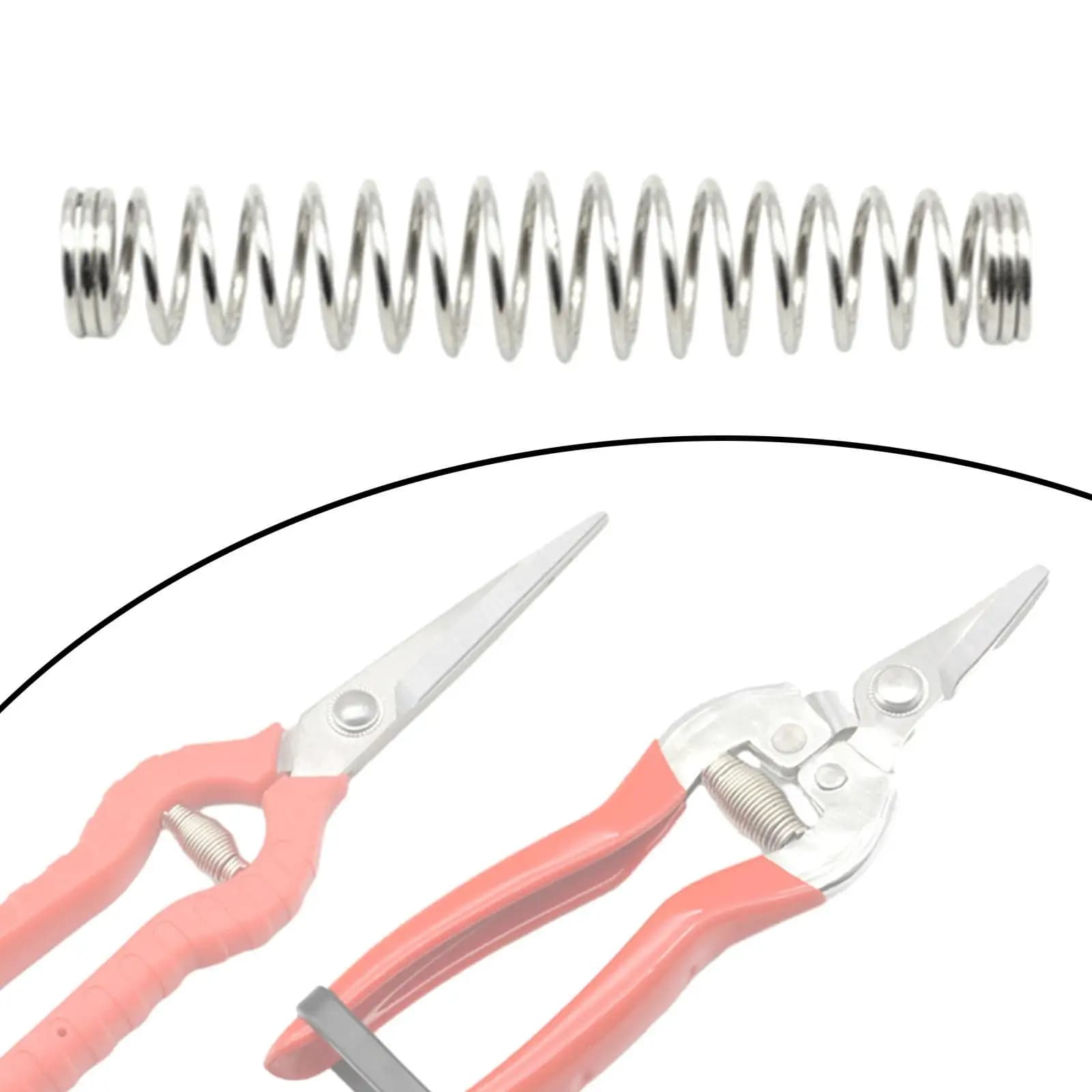 Precision Pruner Pruning Shear Metal Replacement Spring Gardening Tools Accessory for Fruit Cutting Flowers