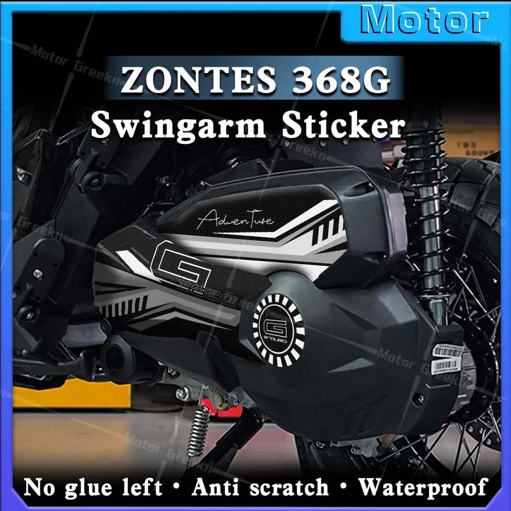 Adesivi Protettivi Opachi per Catena Moto, Accessori Impermeabili per Carenatura Zontes 368G ADV ZT368G 368 G 2024 2026