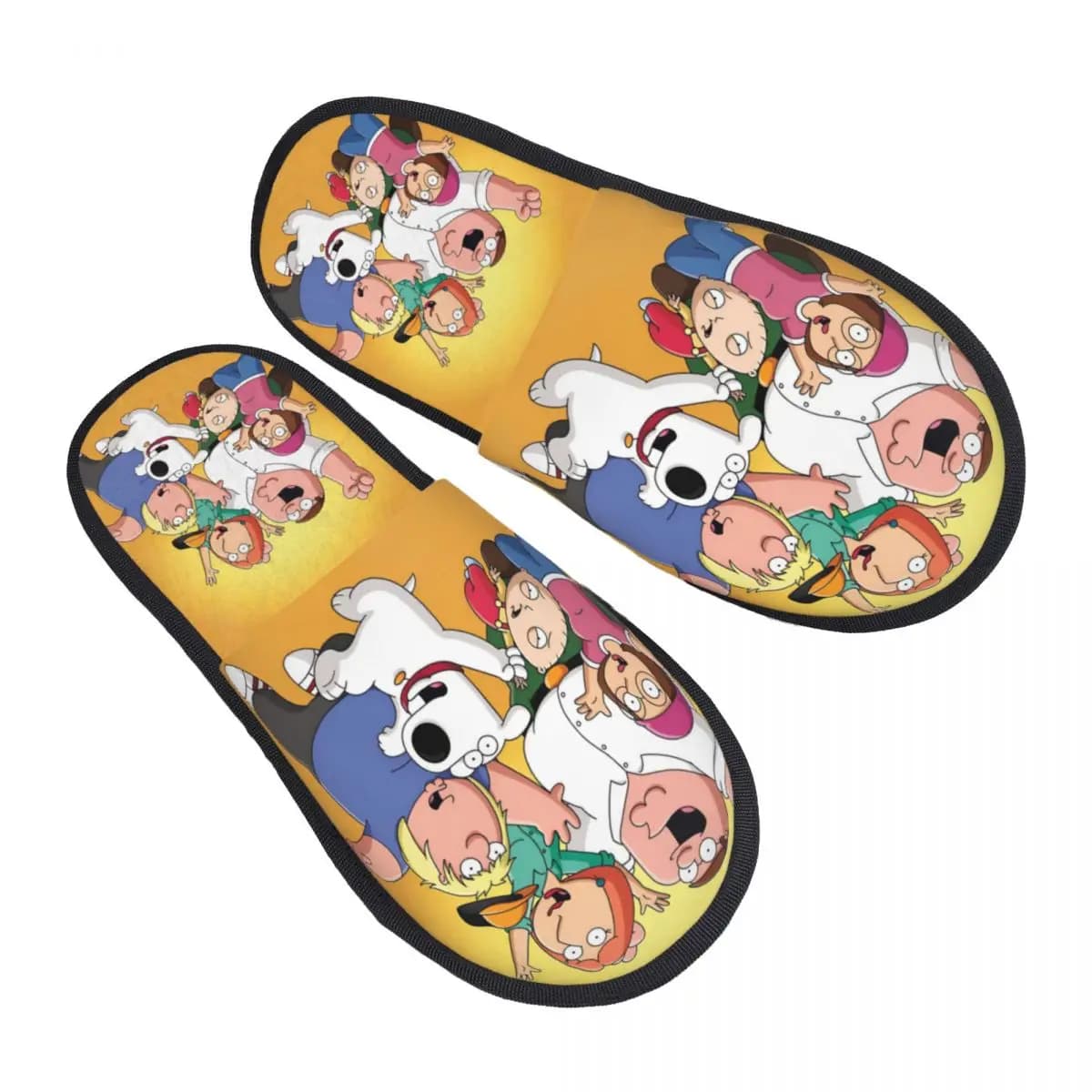 Pantofole da casa in memory foam morbide per famiglie personalizzate Pantofole da donna con suola antiscivolo calda e accogliente per cartoni animati divertenti