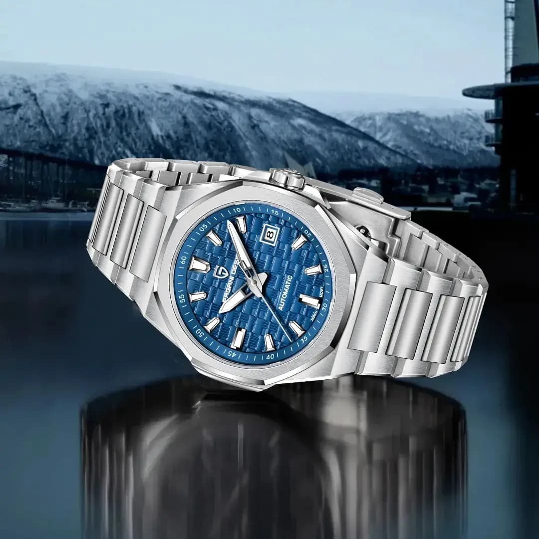 PAGANI DESIGN Orologi da uomo 2025 Nuovo orologio automatico da uomo Orologio da polso meccanico in acciaio inossidabile da uomo Giappone 8215 Movt impermeabile