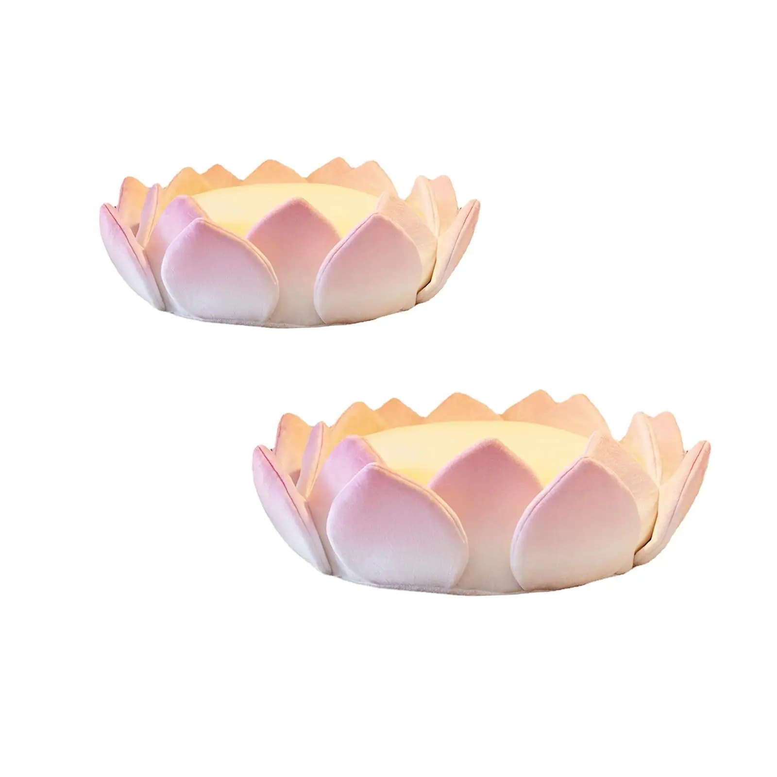 Cuscino a forma di fiore di loto cuscino da pavimento staccabile cuscino da seduta cuscino da meditazione per divano da festa seduto Yoga