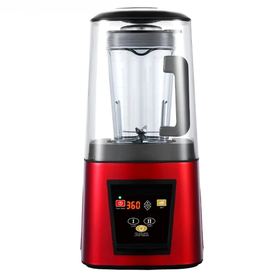 G7700 1800W Commercial Professional Blender with Quiet Shield and Digital Timer for Professional Use