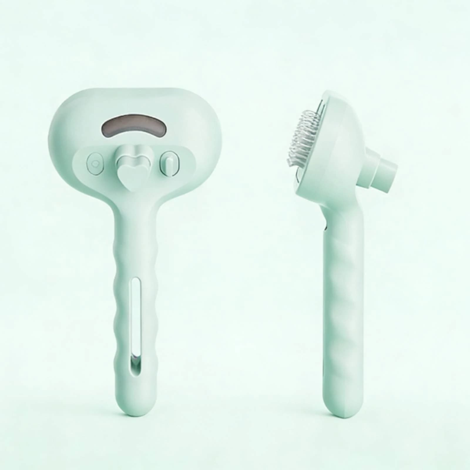 Pet Grooming Spray Brush Detangling Spray Brush with Metal Pins Moisturizing Gentle for Dogs