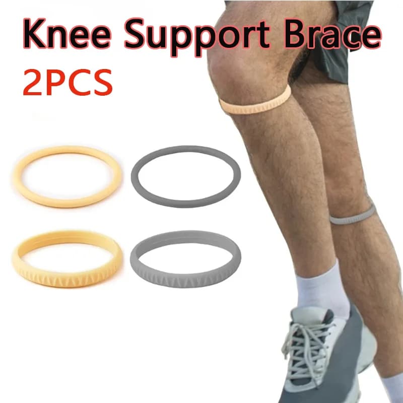 2 Pieces Rotulee Tensile Belt, Fixed Protection, Rotulare Stabilizer, Knee Belt, Knee Guard for Basket and Race, Round Ring