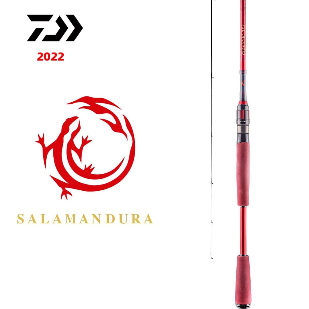 NUOVA Canna da Pesca DAIWA 22 SALAMANDURA MX 2S per Spinning/Baitcasting