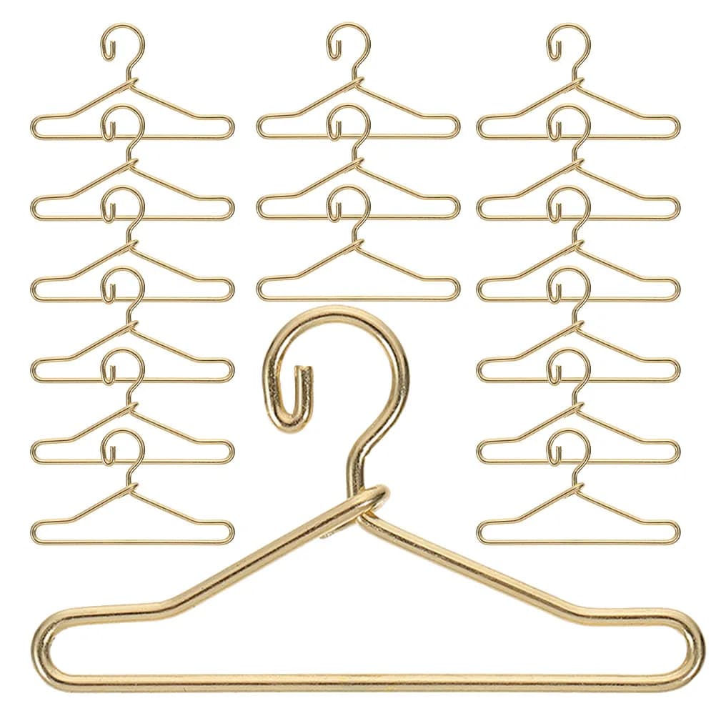 45 Pieces Miniature Dresses, Accessories Required for Exhibition and Conservation of Dresses in Tiny House, Scene Objects for Mini Houses
